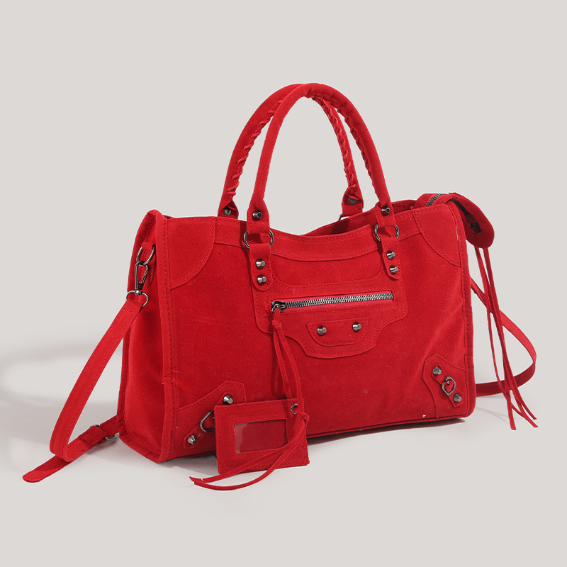 Paris Hot Girl for Women 2025 New Red Large Capacity Tote High-end Bag ddmymoon