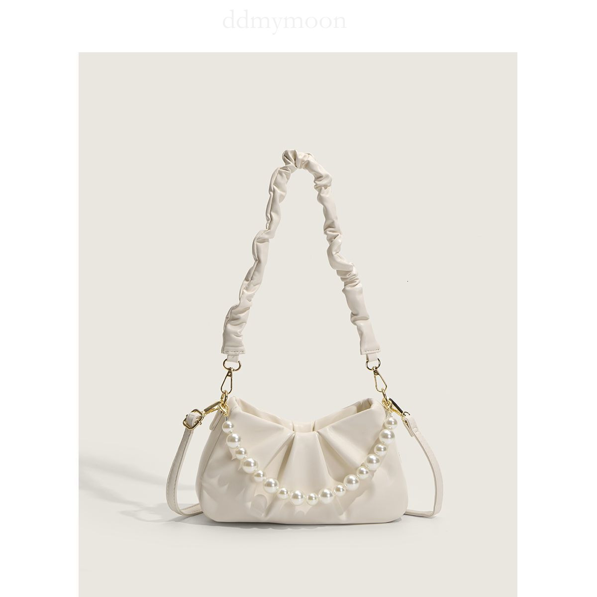 Pleated Underarm Cloud Single Shoulder 2025 New Handbag Crossbody Bag for Women ddmymoon