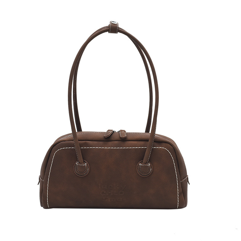 Vintage Fashion Underarm Bag For Women Luxury Bag New Melad Designer Bag Bowling Bag 2025 Early Autumn Trendy Versatile Casual Shoulder Bag
