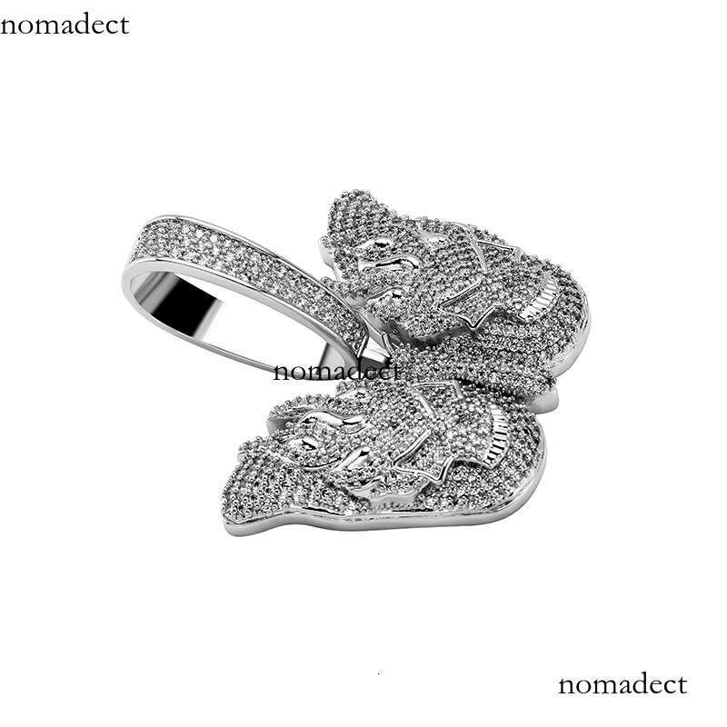 Men's Hip Hop Butterfly Necklace Personality Pendant Jewelry