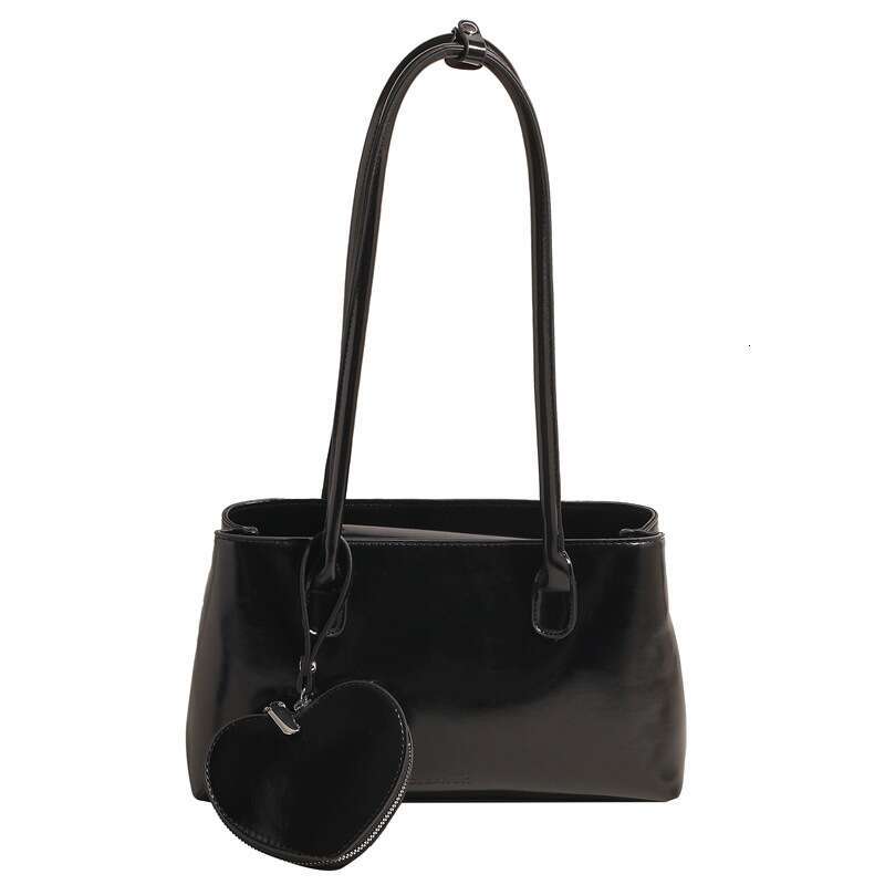 Tote for Women, Handbag with High-end Feel, Large Capacity, Solid Color, Simple Underarm Bag, Small Square Bag