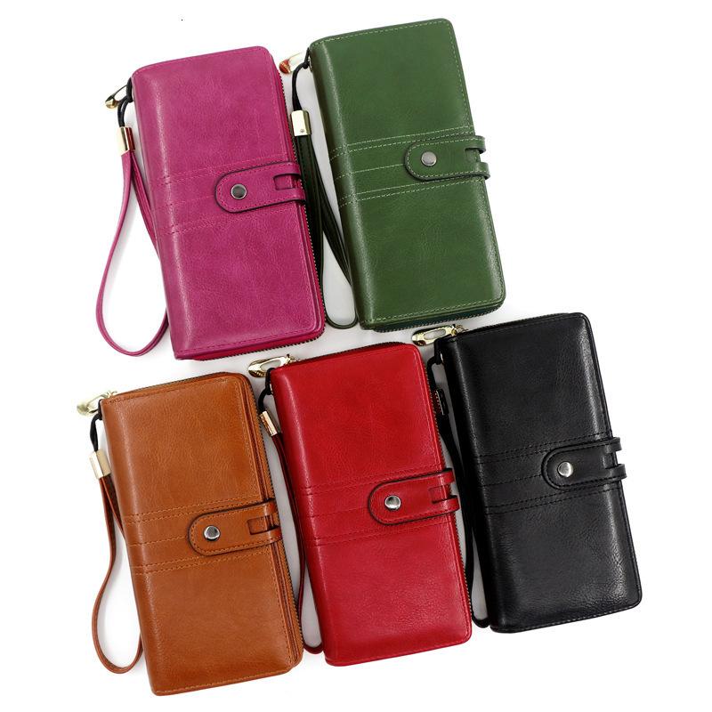Factory Direct Supply Business Long Wallet Women Fashion Luxury Bag Clutch Large Capacity Wallet PU Ladies Wallet Clutch