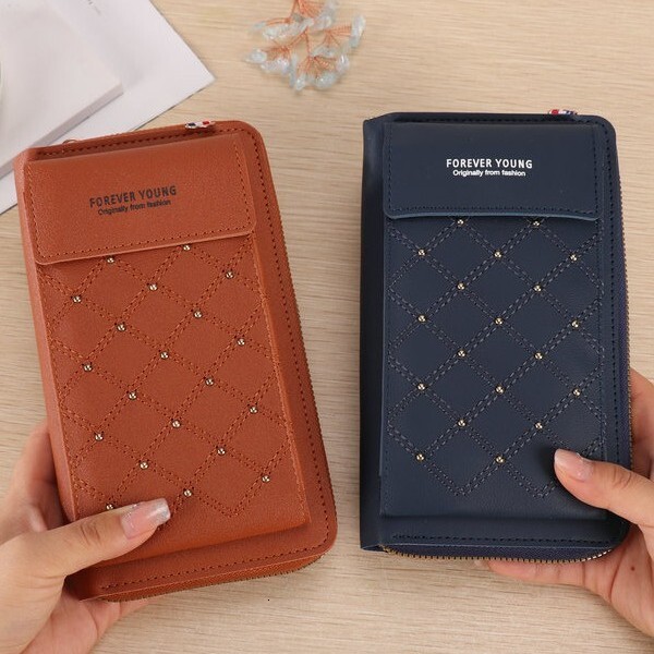 New 2025 Small Bag Multifunctional Crossbody Bag Single Shoulder Niche Fashion Simple Luxury Bag Neck Hanging Korean And Japanese Style Phone Bag Wome