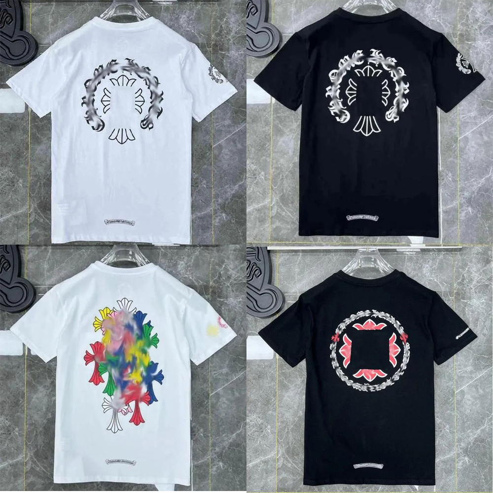 Chromelys Heartslys shirt Designer t shirt mens graphic tee summer tees luxury womens holiday pure cotton short sleeve fashion casual 743