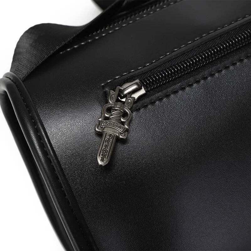New Messenger Lightweight Shoulder Bag, Trendy Small Square Bags, Men's Large Capacity Satchel Bag for Halloween