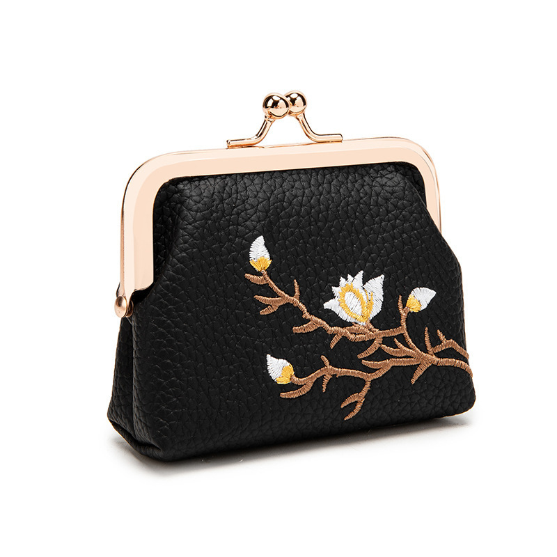 New Portable Mini Wallet Ins Style Women's Clutch Luxury Bag Embroidered Multifunctional Student Wholesale