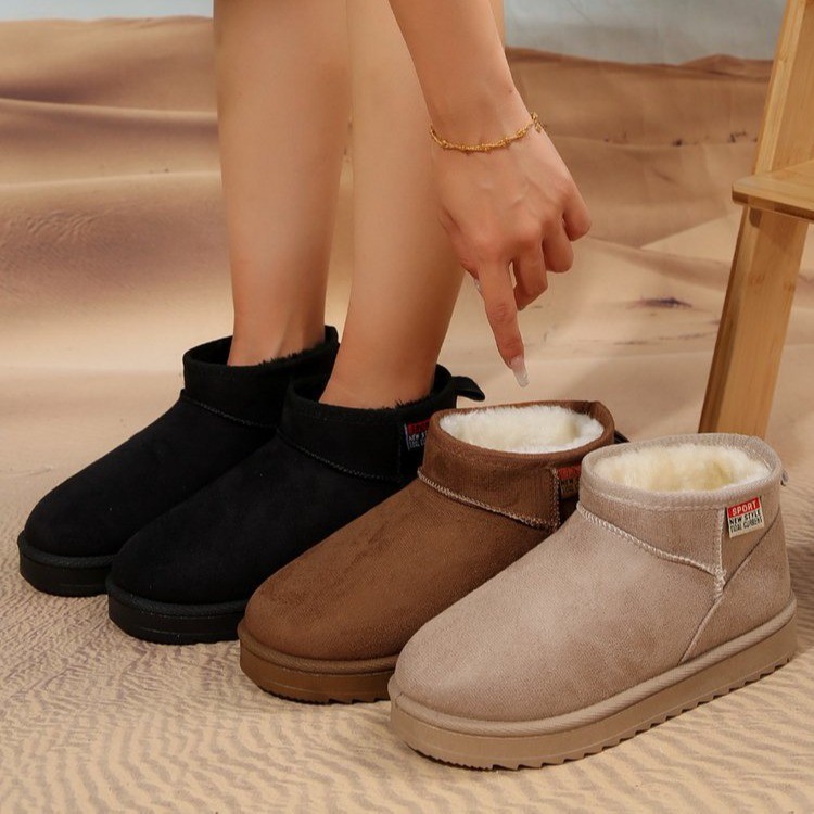 Free delivery designer woman boots Cotton boots with plush midsole snow boots for high comfort and warmth