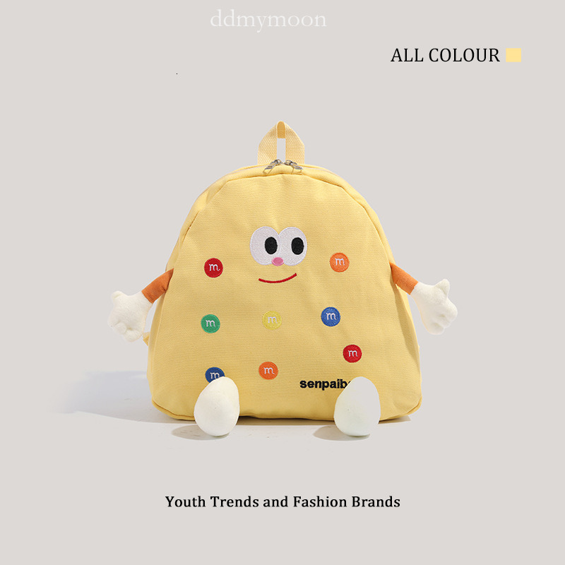 Cute Cookie Biscuit for Elementary Students Children's School Bag Kindergarten Lightweight Backpack ddmymoon