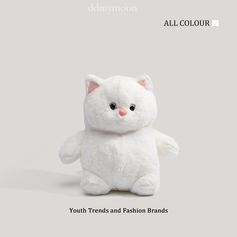 Store Cute Plush Doll Toy White Cat Stuffed Animal Sleeping Pillow Birthday Gift ddmymoon