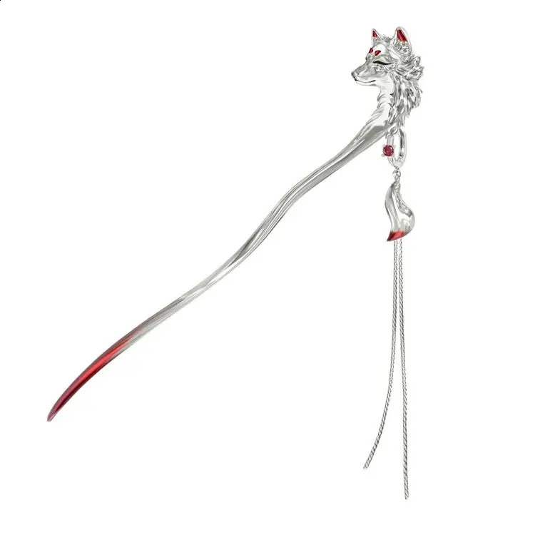 Sweet And Cool Copper Alloy Fox Hairpin For Celebration Banquets A Jewelry Gift For Women 250807