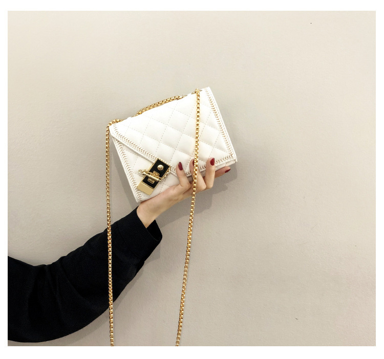 Free Shipping Designer Bag 2025 Spring/summer New Korean Style Women's Fashionable Trendy Luxury Bag Quilted Chain Bag