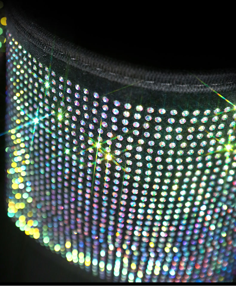Car-mounted crown-decorated multi-functional storage bag with trash can