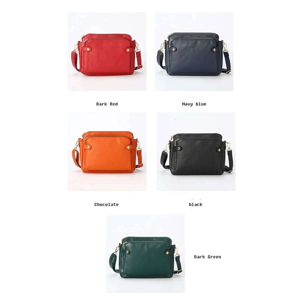 Women's handbag Vintage Crossbody Grand Square Bag Solid Color Shoulder Bag