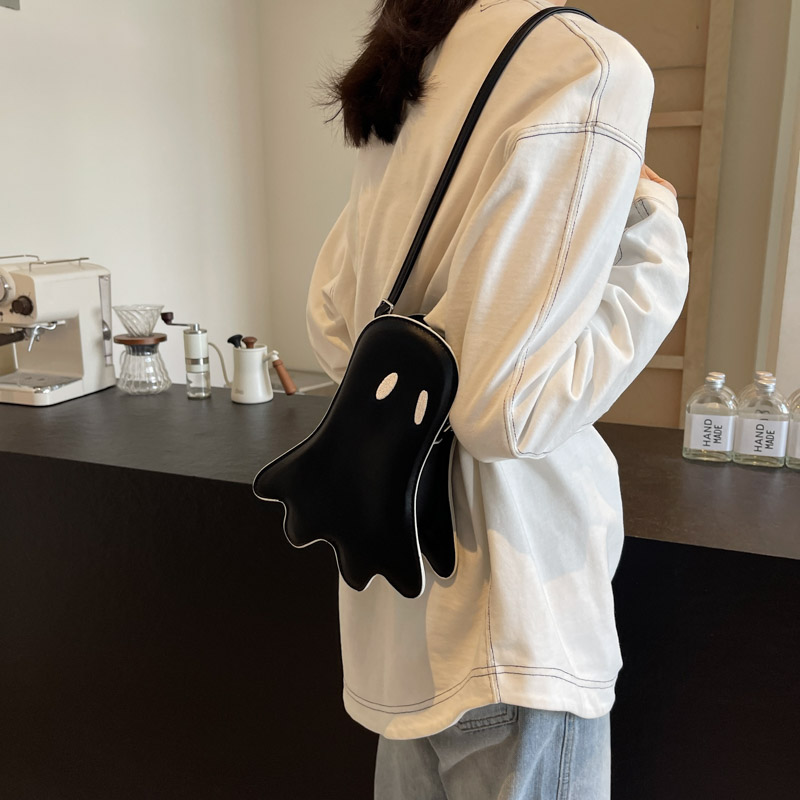 Crossbody Bags for Women, Halloween Ghost Bag, Novelty Cross body Bag Shoulder Bag Halloween Ghost Purse Holiday Party Gift Candy Bag Boys Girls