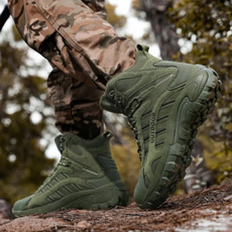 Summer High-Quality Large Size Sandproof High-Top Outdoor Hiking Shoes Lightweight Couple Style Breathable Comfortable 250805