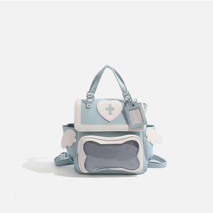 2025 New Multifunctional Handbag Cute College Style Commuting Backpack ddmymoon