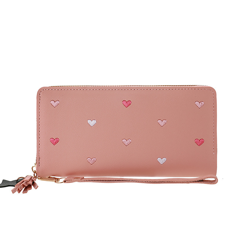2025 New Women's Exquisite Embroidered Multi-functional Card Slot Casual Luxury Bag Wrist Convenient Long Clutch Wallet