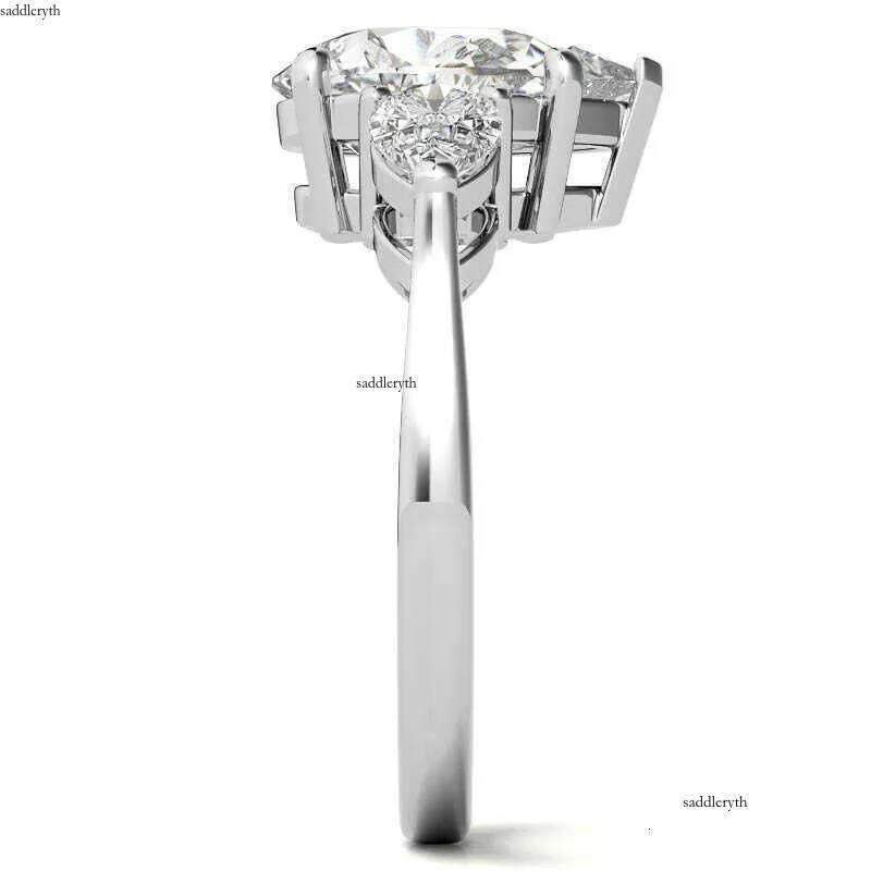 AAA Gems Classic 14k Jewelry Engagement Wedding 2ct Moissanite Dia Ring