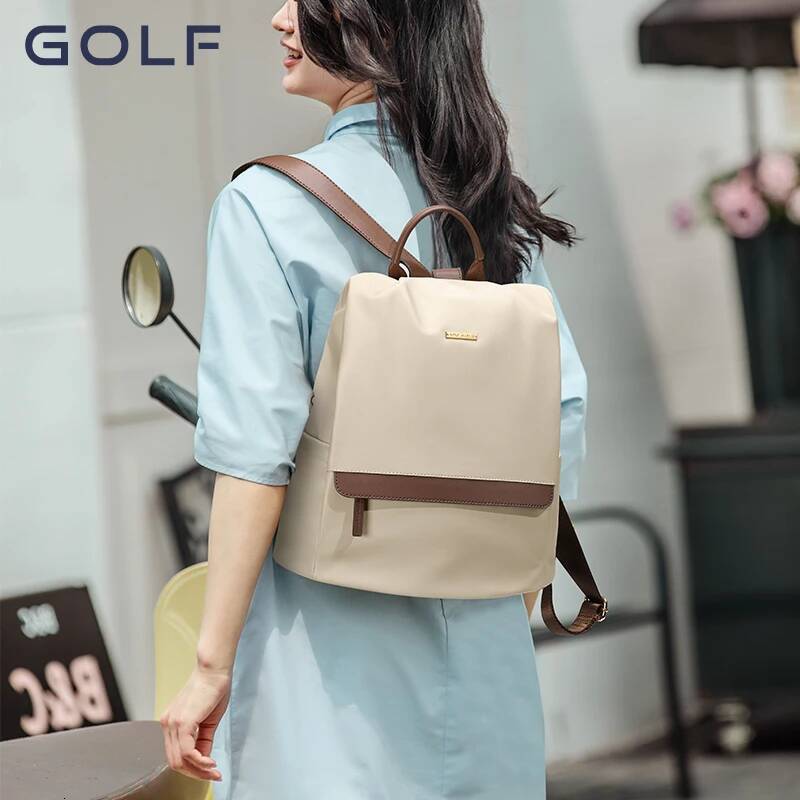 GOLF Women's New Fashion Travel Lightweight Backpack Small Commuter Student School Bag Women