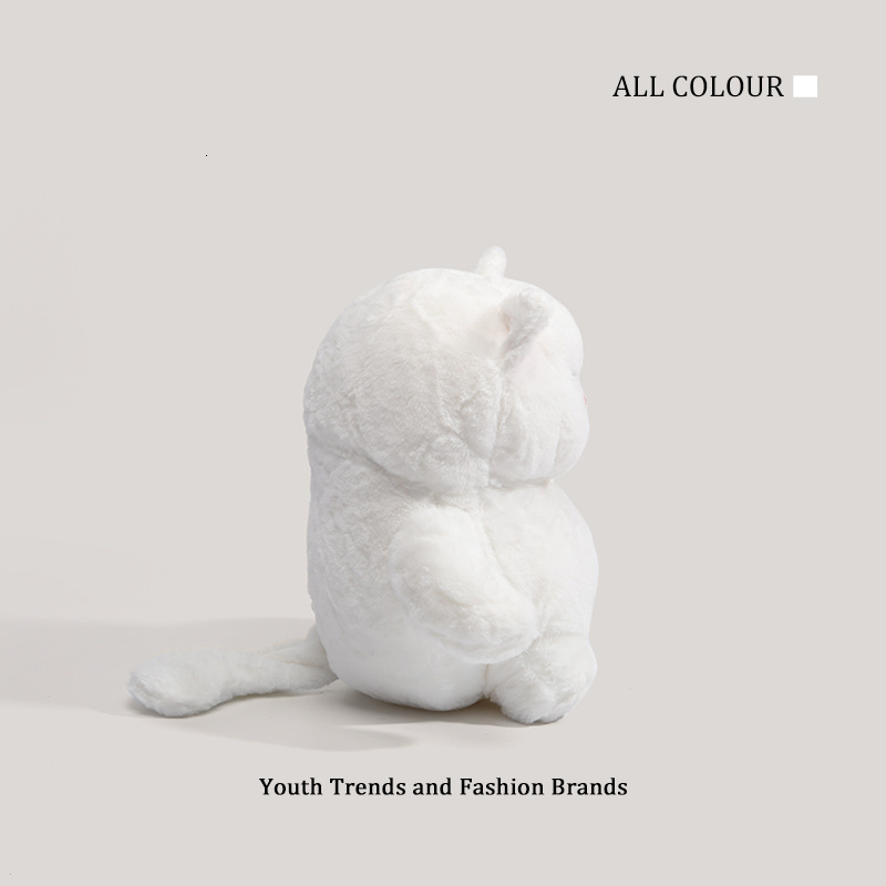 Store Cute Plush Doll Toy White Cat Stuffed Animal Sleeping Pillow Birthday Gift ddmymoon