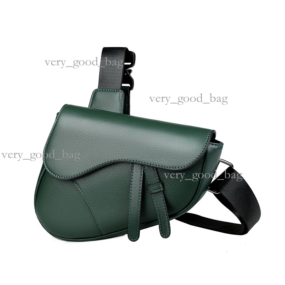 Men's Solid Color PU Leather Saddle Bag Shoulder Crossbody Chest Bag Stylish Durable Versatile Practical Casual Travel Fashionable Trendy