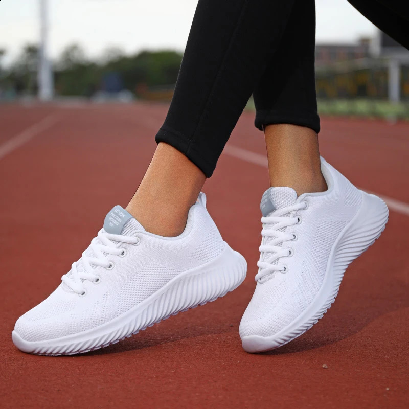 Women Sneaker Mesh Breathable Casual Running Sports Shoes Summer Jogging Walking Shoes Ladies Platform Sneakers Female Shoe 250805