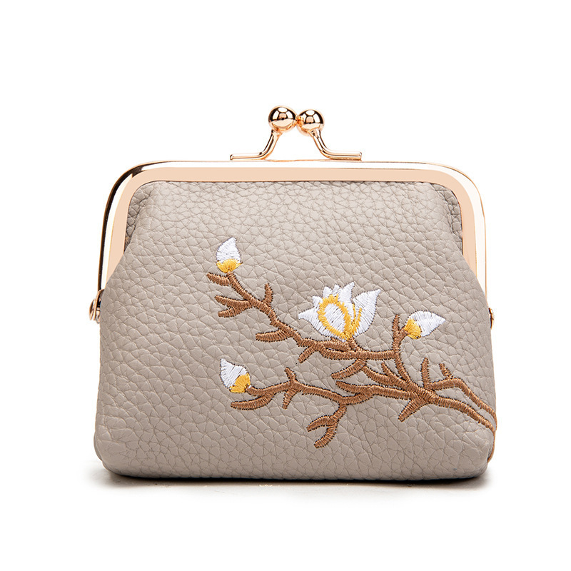 New Portable Mini Wallet Ins Style Women's Clutch Luxury Bag Embroidered Multifunctional Student Wholesale