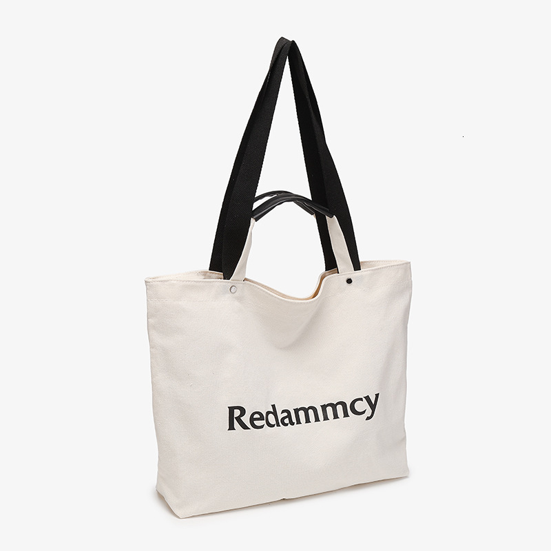 Large Capacity Canvas Tote Bag for Women Versatile Commuting Shoulder Handbag ddmymoon