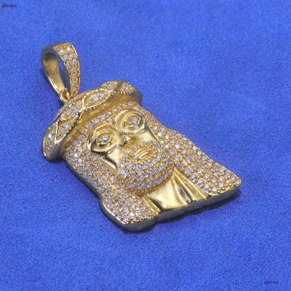 Hip-Hop Iced Out VVS Moissanite Men's Avatar Trendy High-End Pendant Jewelry