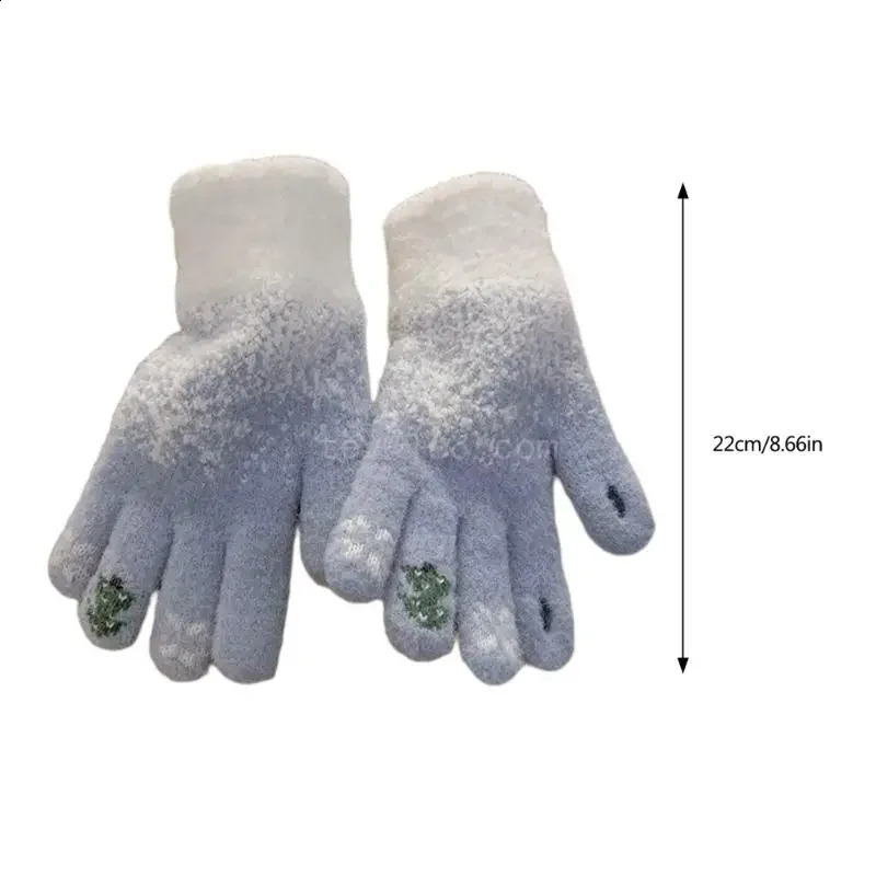 Screentouch Gloves for Autumn Winter Warm Liner Gloves for Female Girl Christmas Hand Warmer Women Daily Wear Handwear 250807
