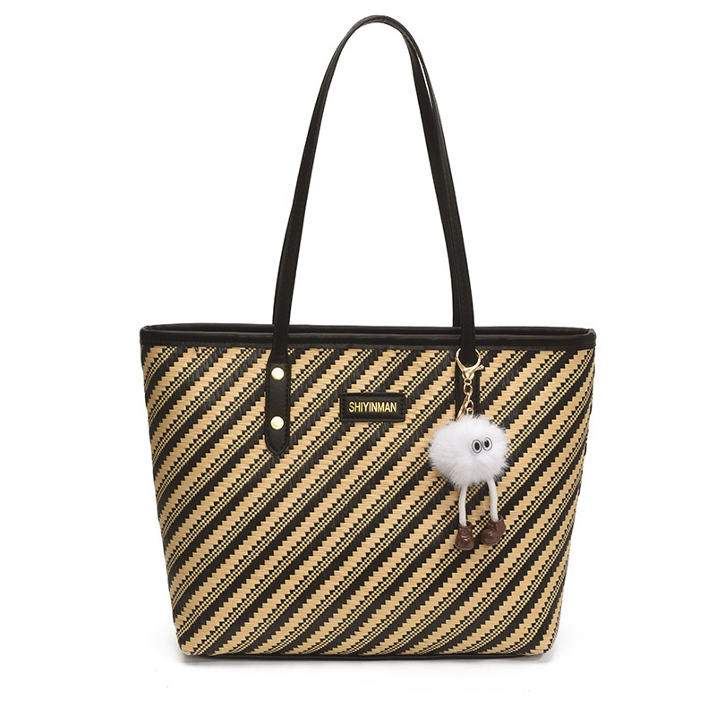 High-Quality Texture Large Capacity Women's Mommy Stylish Handbag Printed Tote Casual Bag ddmymoon