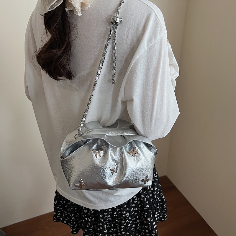 Niche Cloud for Women 2025 New Trend Versatile Crossbody Fashion Simple Chain Shoulder Bag ddmymoon