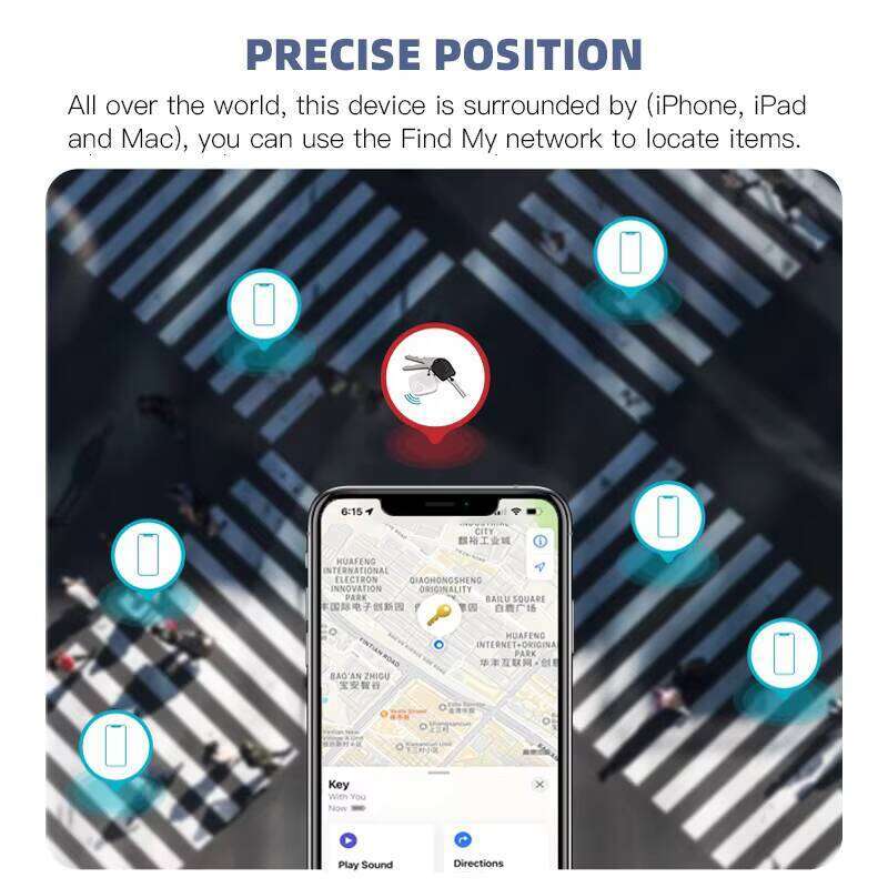 Apple Wireless Tag iTag Airtag Smart Find My Bluetooth Tracking Positioning System Tracker Anti-Lost Car Key Pet Child Finder