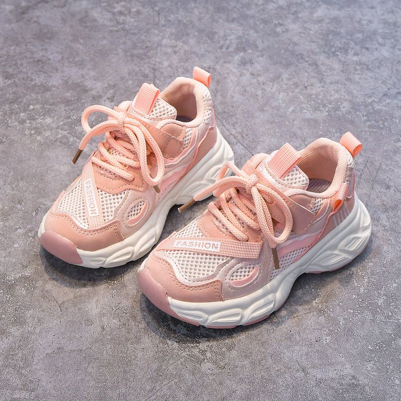 Kids Sneakers for Girls Fashion Sports Shoes for Toddlers Breathable Non-slip Cutefeet Children School Running Shoes for Boys Youth Size 21 - 36 C0643