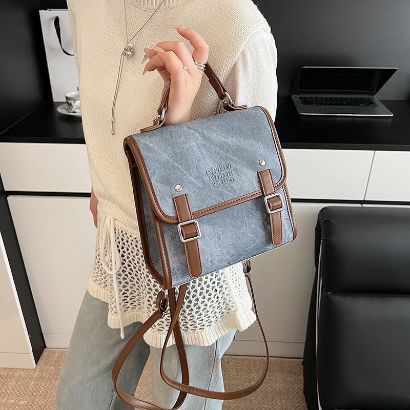 Women's High-Value Niche Design Large Capacity Handheld Tote Bag Commuting Casual Backpack ddmymoon