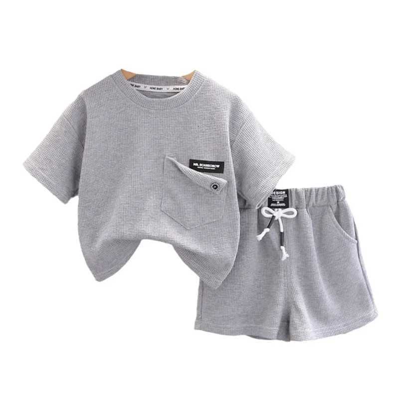 New Summer Baby Girls Clothes Suit Children Outfits Boys Sports T-Shirt Shorts 2Pcs/Sets Toddler Casual Costume Kids Tracksuits Z250811