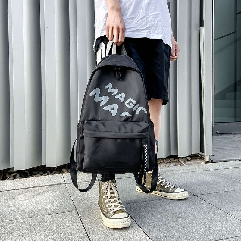 Designer Bags New Trendy Student Large Capacity Simple Portable Laptop Bag Fashion Printed Outdoor Backpack