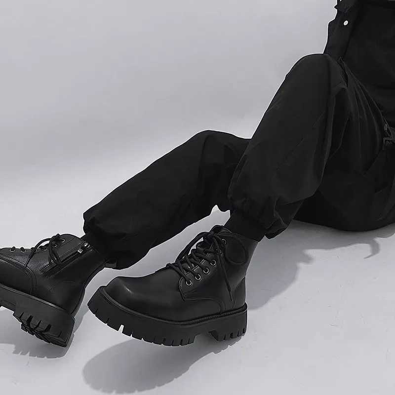 Tactical Boots Men Man Shoes Work and Safety Shoes Dress Booty Man High Heel Ankle Boots Mens Shoe Casual Sneakers Mens Boot W250811
