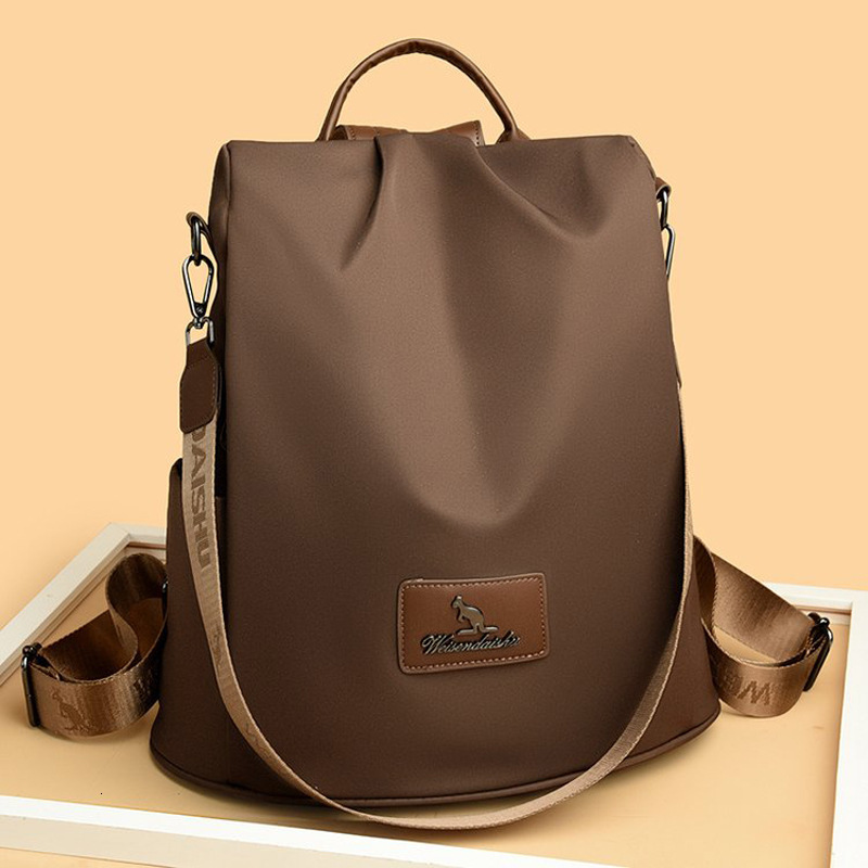 Multifunctional Anti-theft Backpack for Women, New Lightweight Travel Backpack, Water-resistant Oxford Cloth Student School Bag, Trendy ddmymoon
