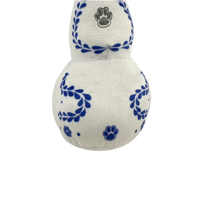 Luxury Pet Dog Toys Durable Plush Wine Bottle Squeaky Toys For Dog Gift Plush Perfume Dog Toys With Squeaky