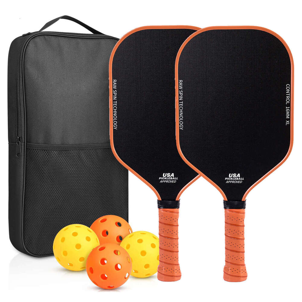 T700 Hot-Selling Cloth Texture Matte Carbon Fiber Pickleball Paddle Integrated Same Model 16Mm Competition High-End Special