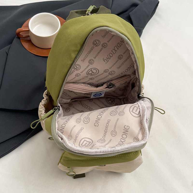 Nylon Fabric New Lightweight Multi-Functional Small Backpack for Outings Ins Outdoor Casual Crossbody Chest Bag ddmymoon