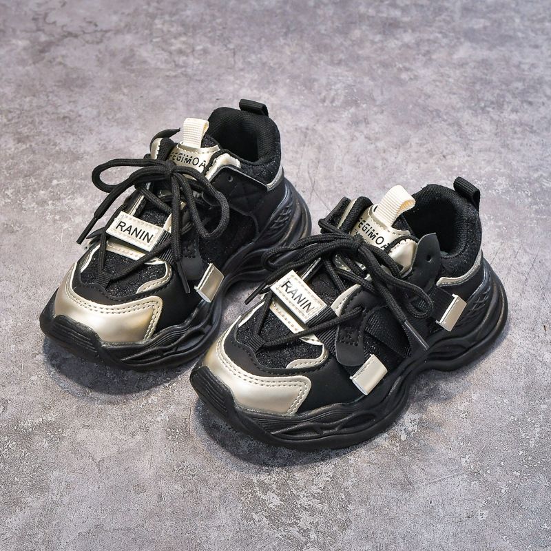 2025 Kids Sports Shoes Boy Girl Non-slip Lightweight Sneakers Toddler's Fourseason Breathable Cutefeet Children Casual Walking Shoes Size 22 - 37