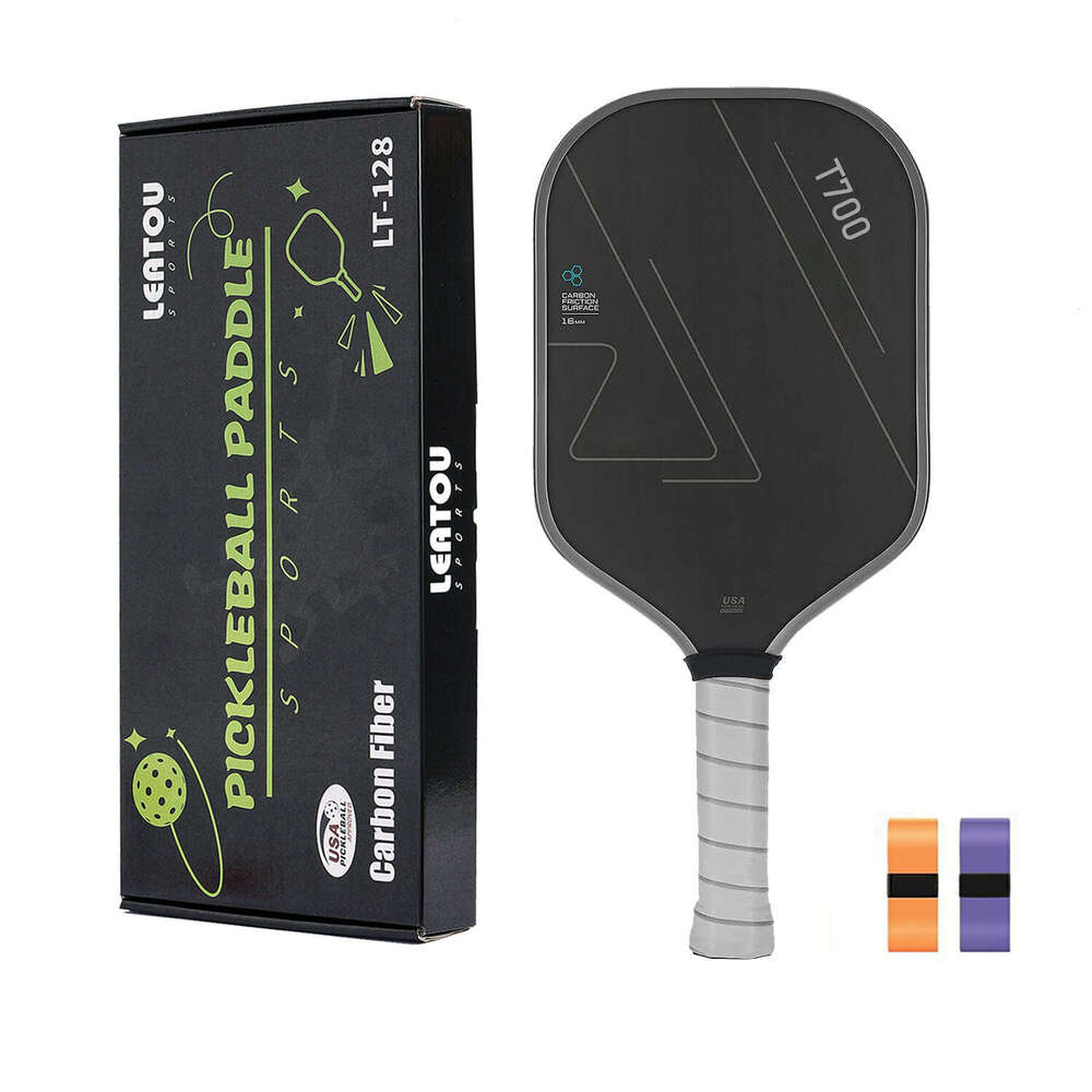 T700 Fiber Pickleball Matte Integrated Racket Extended 16Mm Thick Competition Special Carbon