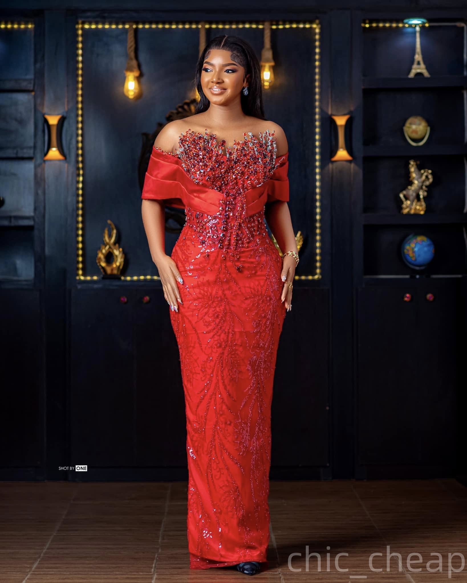 Red Sheath Prom Dresses 2025 Rhinestones Sequined Lace Sweetheart Evening Formal Party Second Birthday Engagement Gowns Plus Size Dress For Special Oc