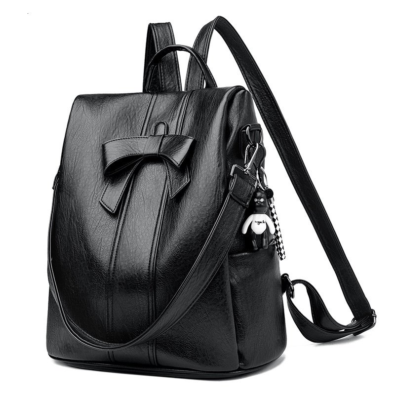 Trendy Anti-theft for Women 2025 New Fashion Large Capacity Multi-use Cute Bow Backpack Travel Bag ddmymoon