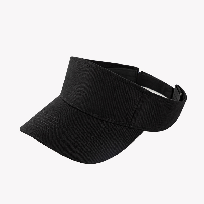 Customizable Outdoor Visor Hats Adjustable Fit Multi Color Embroider/Print Logo Free Design 1 Hat Minimum Order for Running Golf Sports