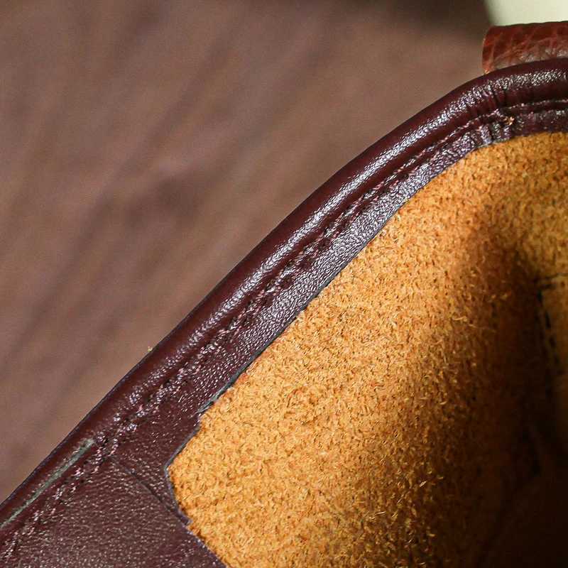 2025 ZFTL Mens Boots Cowhide Thick-soled Retro British Outdoor Tooling Shoes Ankle Boots Male Casual Lace-up Boots W250811