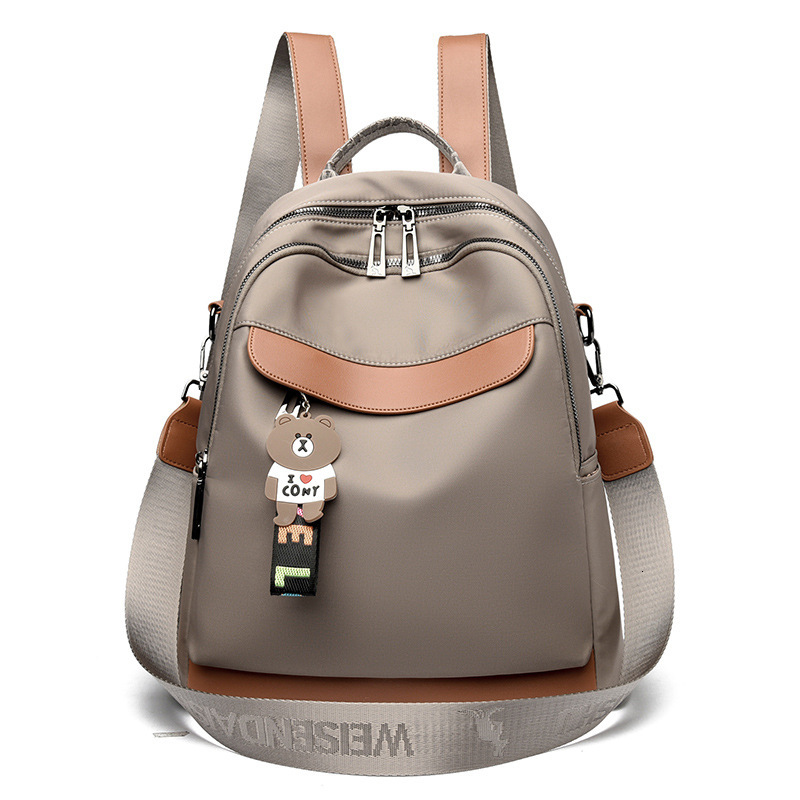 Waterproof Oxford Cloth for Women 2025 New Versatile Casual Travel Student School Bag Large Capacity Backpack ddmymoon