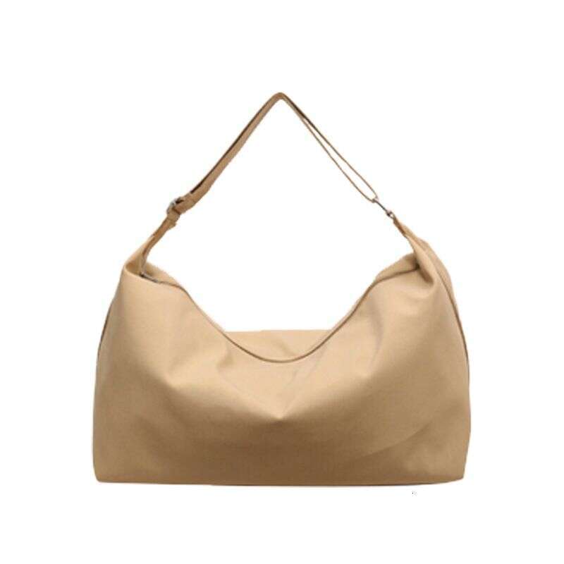 Large Capacity Canvas Women's Crossbody 2025 Spring Summer New Ladies Handbag Dumpling Commuter Cloth Shoulder Bag Fashion Exquisite Casual Simpl